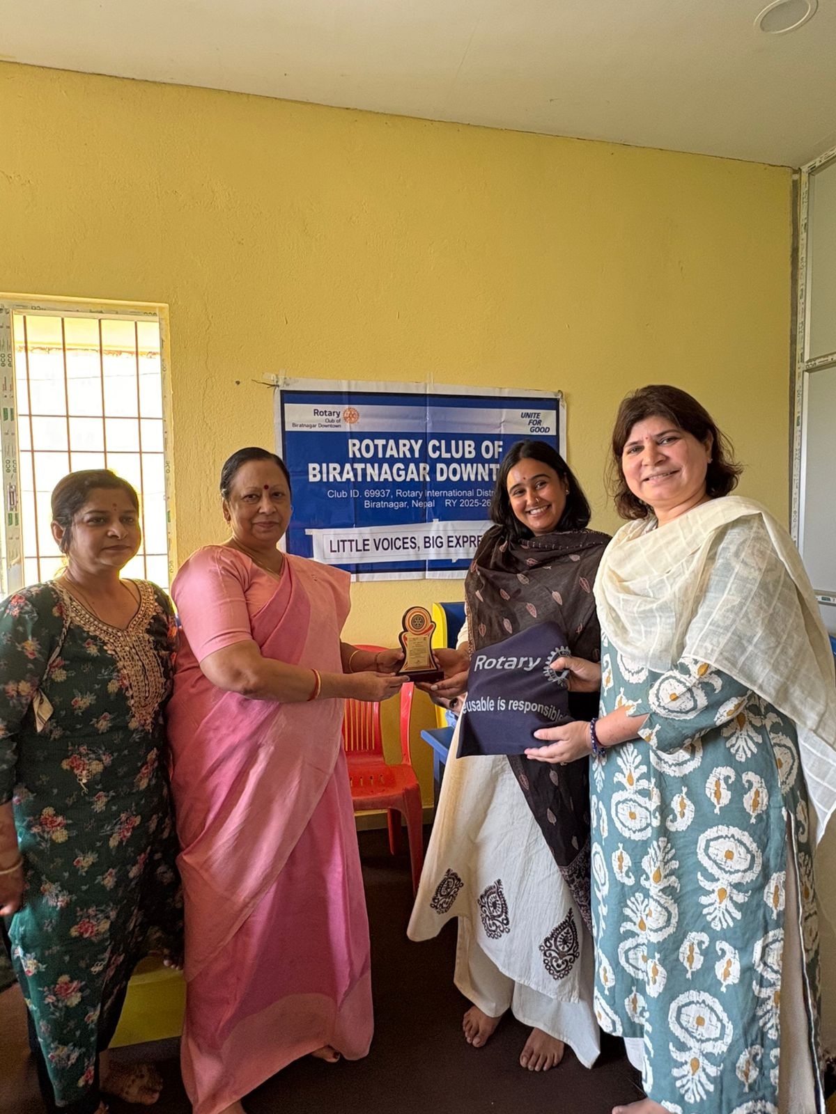 Little Voices, Big Expressions – a creative and interactive expression session for the children