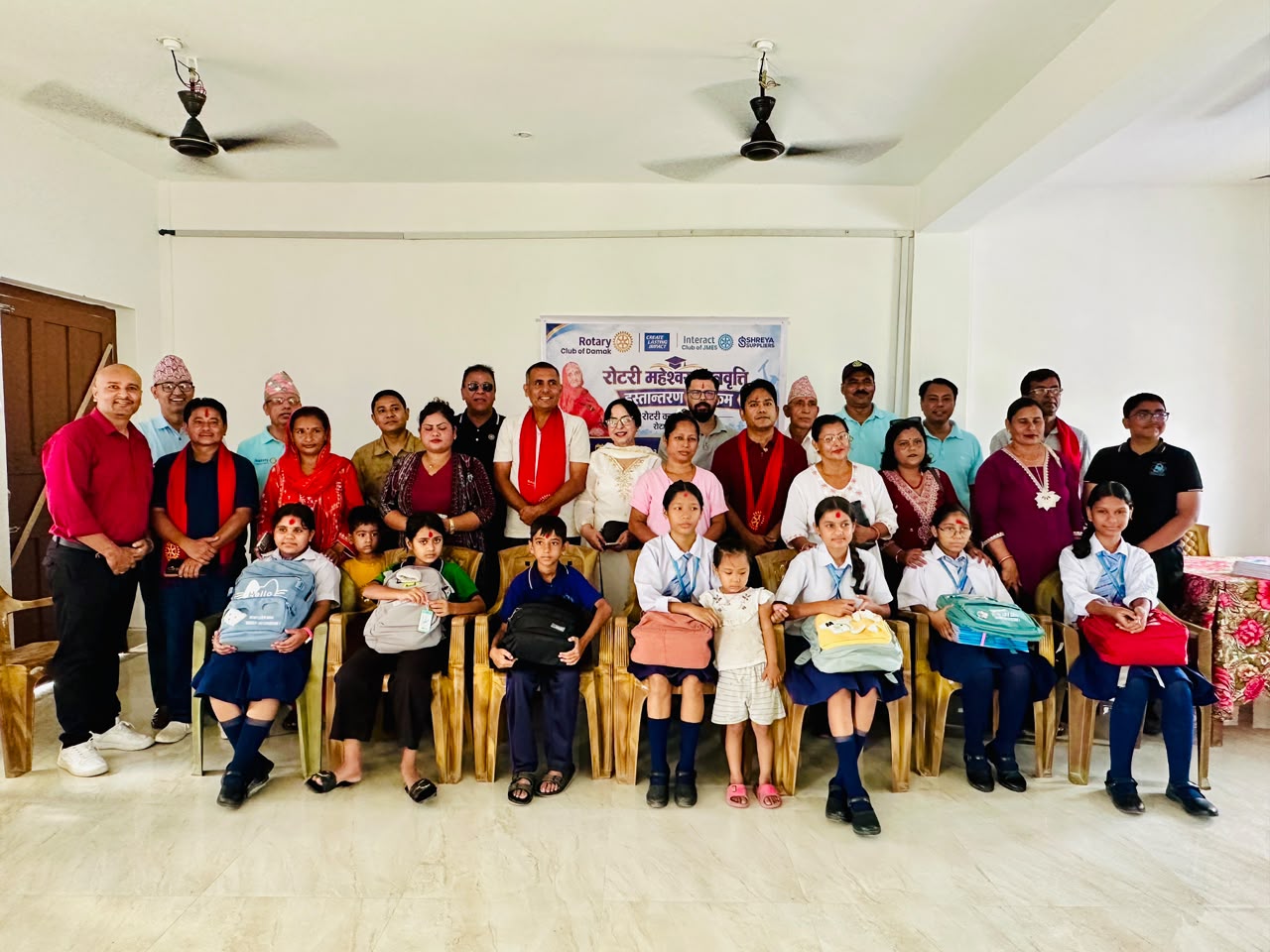 Rotary Maheshwori Scholarship Supports Needy and Studious Students