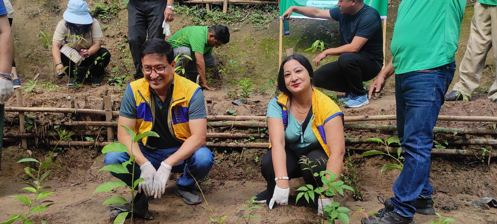 Service Project 2: Joint Club Tree Plantation