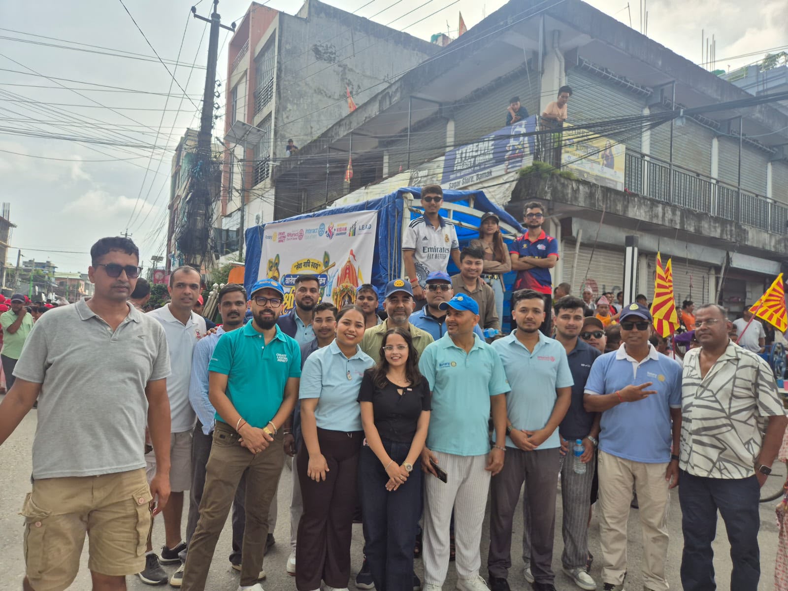 RC Damak Supports Damak Krishna Rath  Yatra