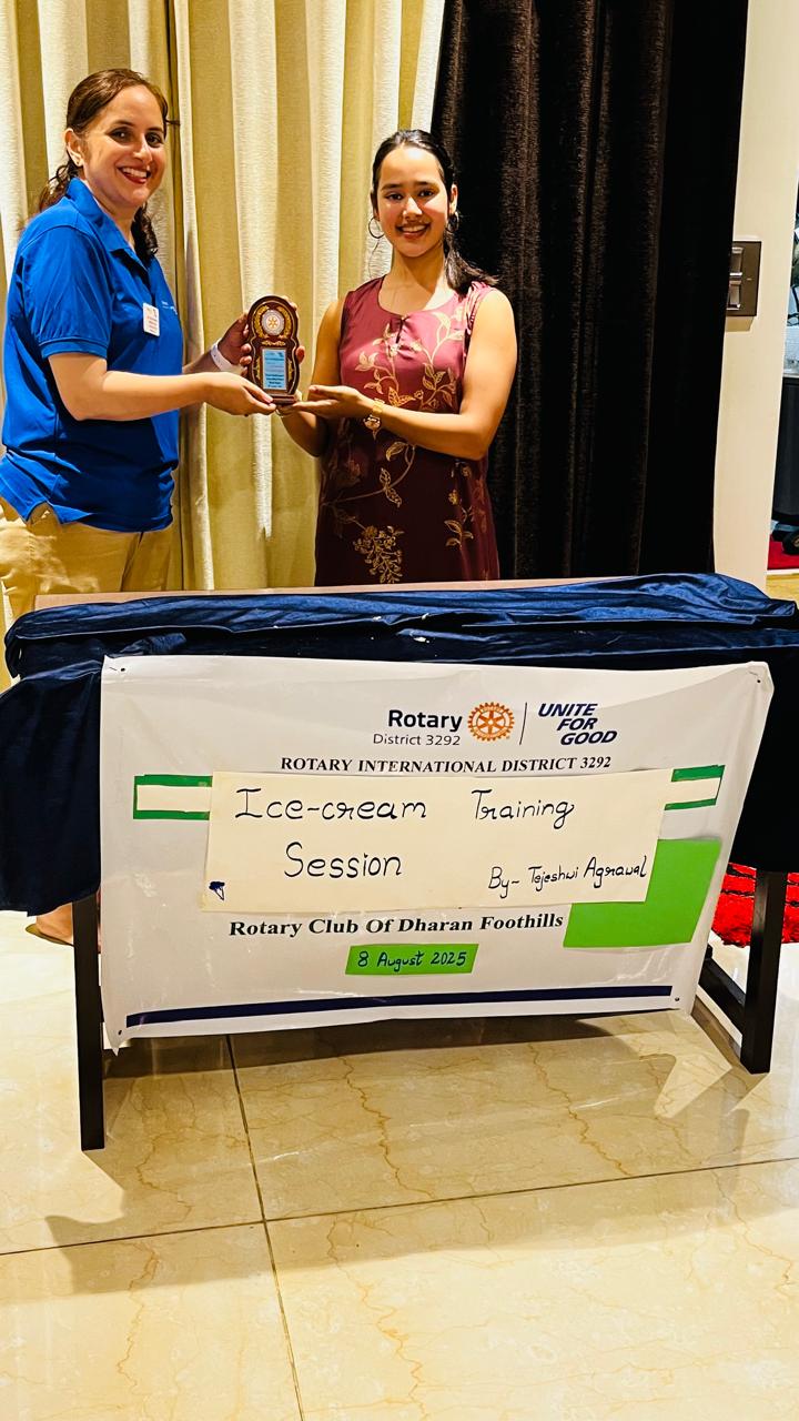 Ice cream Training Session