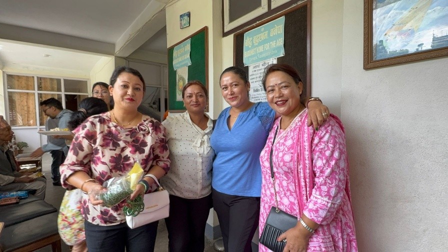 JOY OF CARE WITH AAMA BUWA AT BOUDHA BRIDHASHRAM, BANEPA”- 31st July, Rota Year 25/26