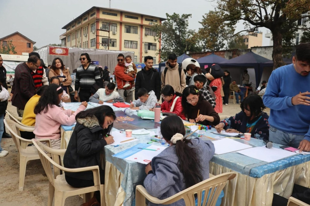 Rotary’s Haat Bazaar in Thapathali, visited by five thousand people