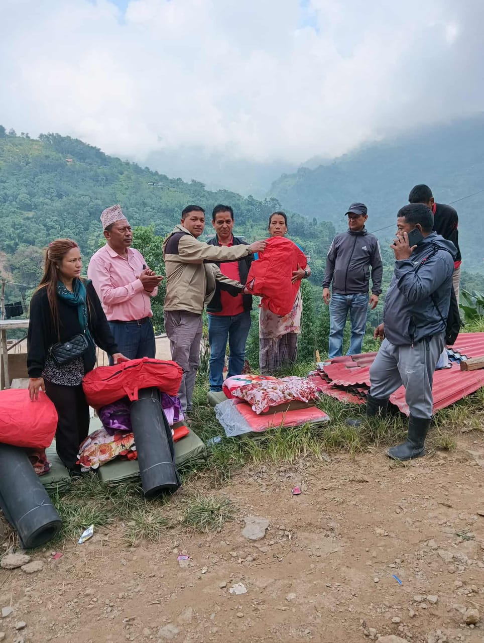 Flood relief support in IIlam