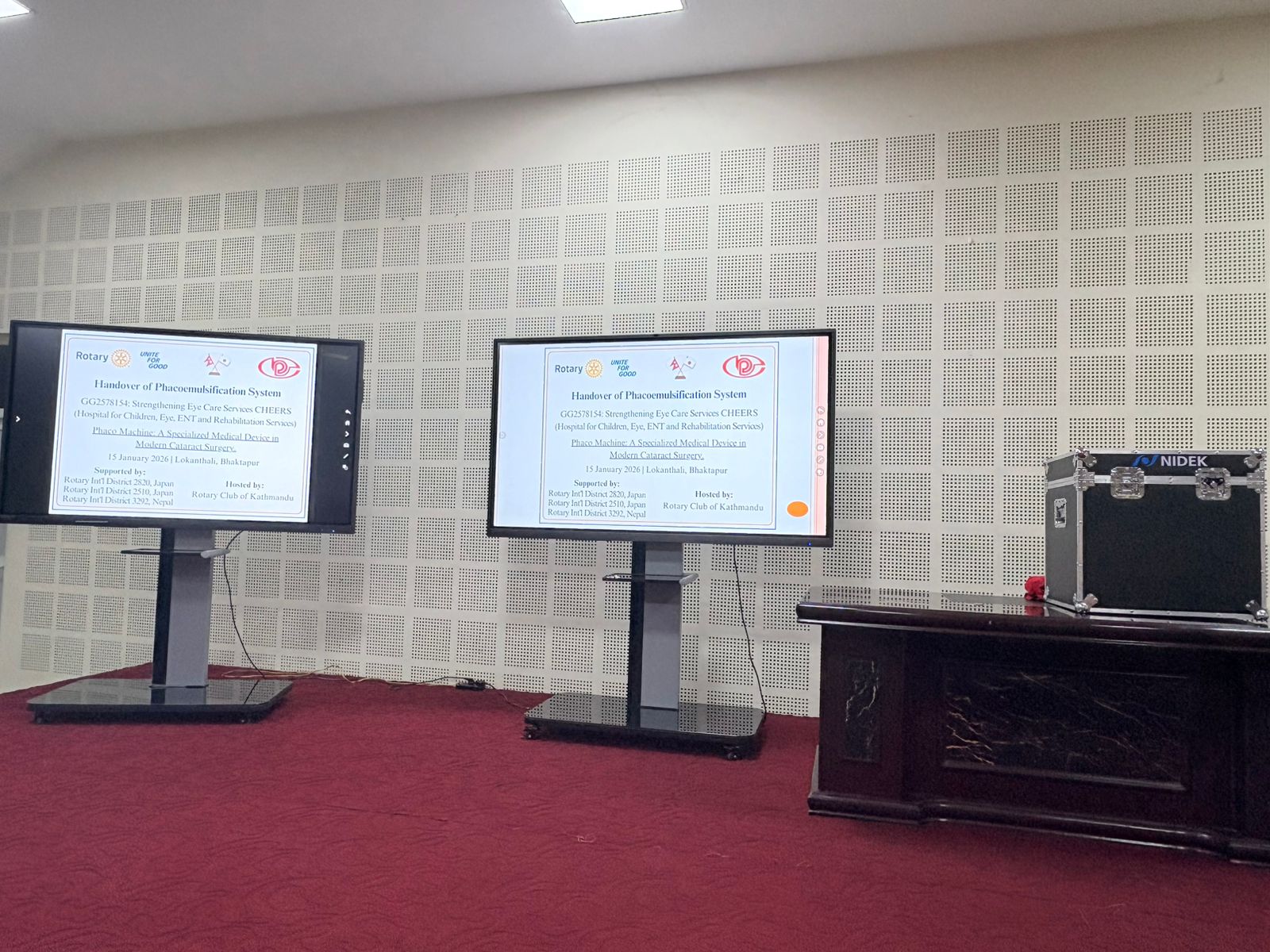 GG2578154 -  Strengthening Eye Care Services CHEERS (Hospital for Children's Eye, NT and Rehabilitation Service)