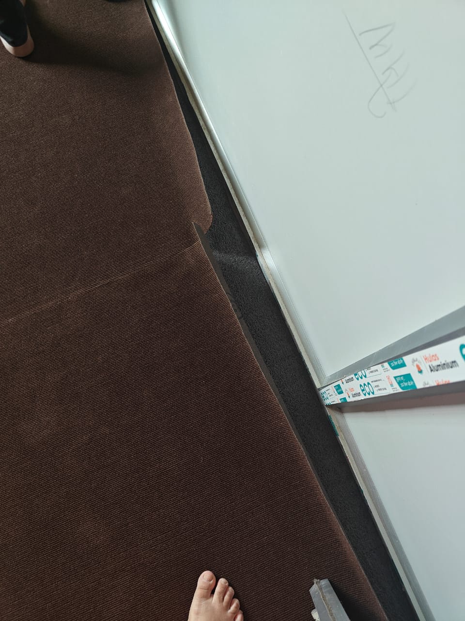 Carpeting two ClassRooms