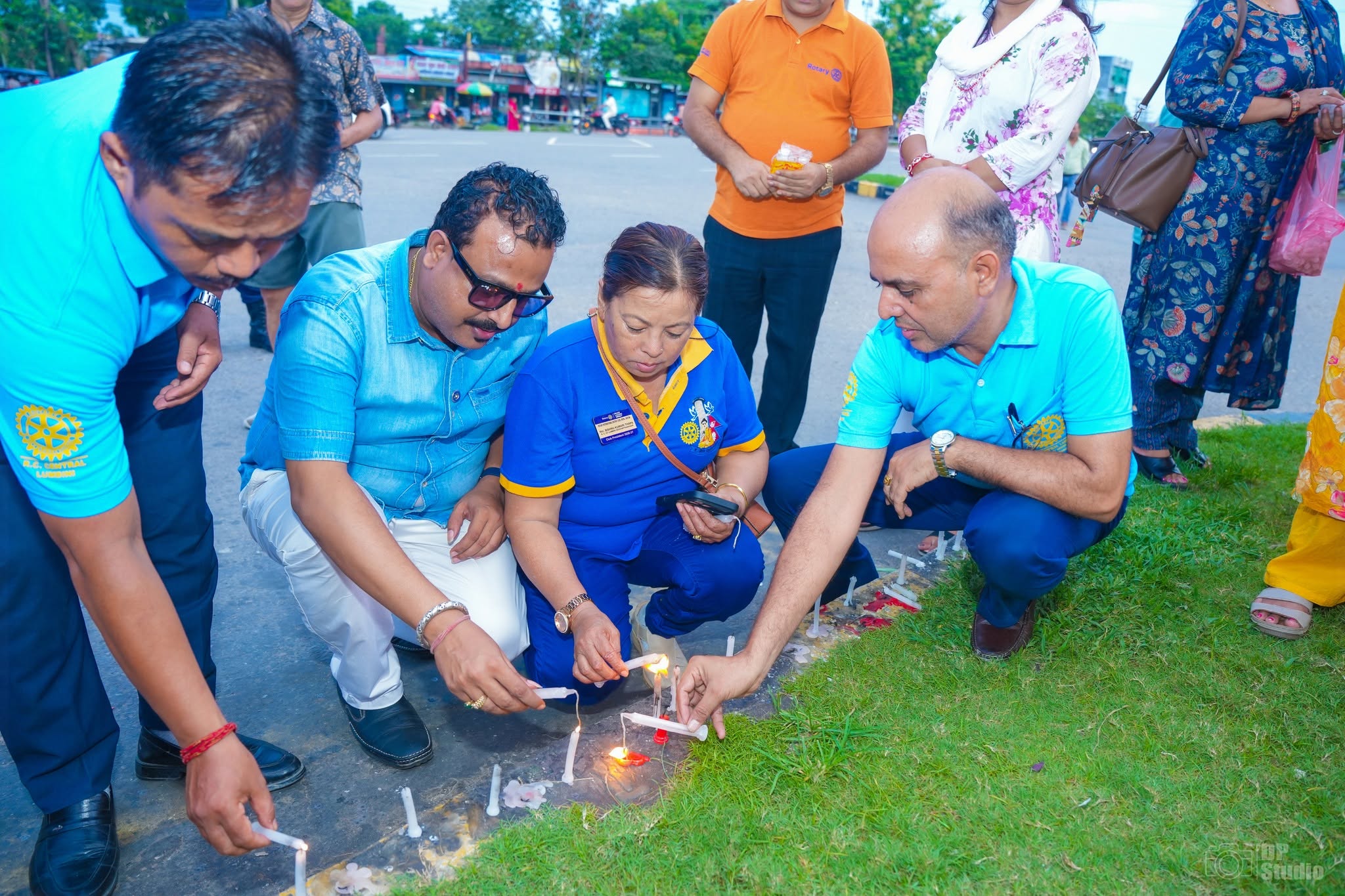 Prayer with Deep Prajwalan for Bhotekoshi Rasuwa Nuwakot Flood Victims